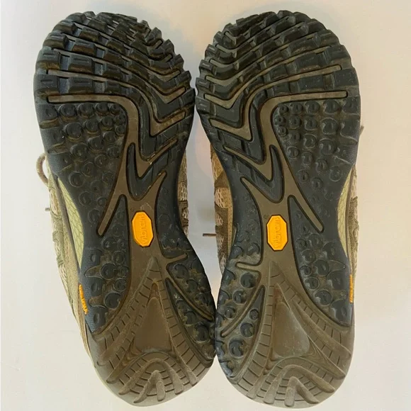 Merrell Siren Ventilator Desert Sage Women’s Lace Up Hiking Shoes size 9 - Picture 7 of 9